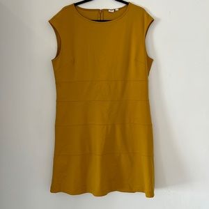 Gap Mustard Sleeveless Tank Dress